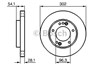 Гальмо дискове переднє 0986479230 BOSCH