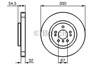 Гальмо дискове переднє 0986479269 BOSCH