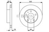 Гальмо дискове переднє 0986479314 BOSCH