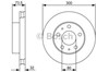 Ротор гальмівний 0986479315 BOSCH