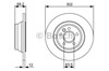 Диск заднього гальма 0986479396 BOSCH