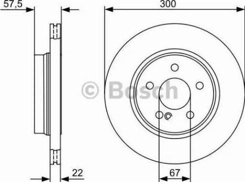 Дискові гальма 0986479411 BOSCH
