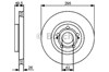 Ротор гальмівний 0986479454 BOSCH