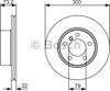 Диск гальмівний передній 0986479A18 BOSCH