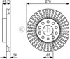 Гальмо дискове переднє 0986479C47 BOSCH