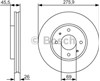 Гальмо дискове переднє 0986479R94 BOSCH