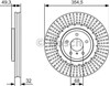 Гальмо дискове переднє 0986479T02 BOSCH