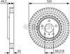 Гальмо дискове переднє 0986479T32 BOSCH