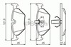 Колодки гальмові задні, дискові 0986494009 BOSCH