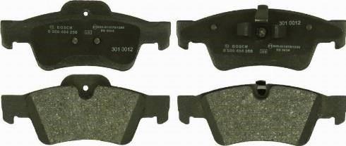 Задні колодки 0986494256 BOSCH