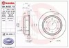 Задні дискові гальма 09A45011 BREMBO