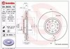 Диск переднього гальма 09B63511 BREMBO