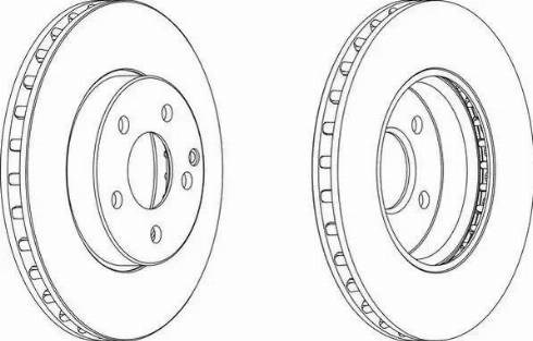 Диск гальмівний передній 09C89311 BREMBO