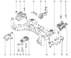 Подушка (опора) двигуна, передня 112380295R RENAULT