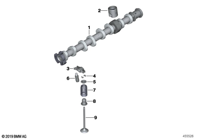 Febi bmw комплект сальників клапанів (12 шт) 1/е87/f20, 3/е90, 5/е60 11 34 0 035 853