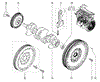 Маховик двигуна 123005236R RENAULT