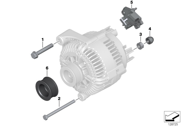 Муфта генератора 12317570152 BMW