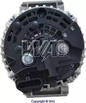 Авто генератор 12723N WAI