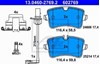 Комплект задніх колодок 13046027692 ATE