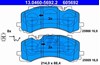 Колодки гальмівні дискові комплект 13046056922 ATE