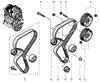 Комплект ГРМ Рено Канго