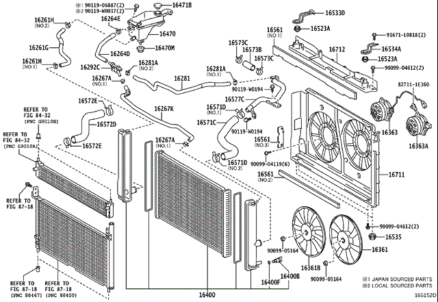 Бачок розширювальний Тойота Ауріс UKP