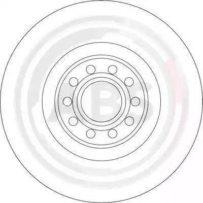 Гальмівний диск пер. a8/a6/phaeton 96-10 16929