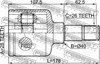 Шарнір кутових швидкостей передній лівий 2111CA220LH FEBEST