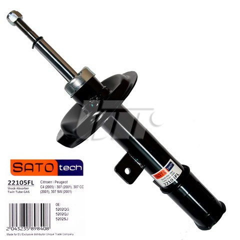 Амортизатор передньої підвіски, лівий 22105FL SATO TECH