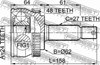 Граната зовнішня 2210NSP20A48 FEBEST