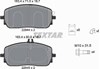 Передні гальмівні колодки Mercedes B