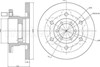 Гальмо дискове переднє 230481 METELLI