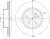 Гальмо дискове переднє 231253C METELLI