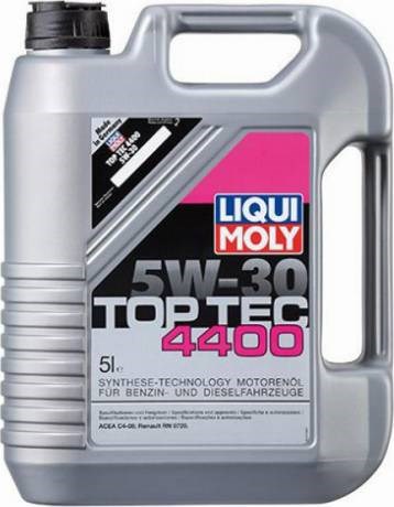 Моторна олива liqui moly top tec 4400 5w-30, 5л 2322
