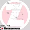 Дискові гальма 233971901 ZIMMERMANN