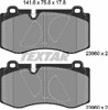 Колодки передні 2396001 TEXTAR