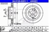 Диск гальмівний задній 24012002011 ATE
