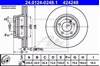 Диск гальмівний передній 24012402481 ATE
