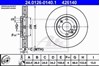 Диск гальмівний передній 24012601401 ATE