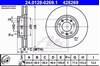 Гальмо дискове переднє 24012802691 ATE