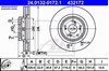 Гальмо дискове переднє 24013201721 ATE