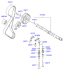 Ремінь газорозподільного механізму Хендай Санта фе 1