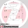 Дискові гальма 243332001 ZIMMERMANN