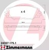 Колодки передні 243371751 ZIMMERMANN