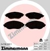 Колодки передні 247382001 ZIMMERMANN