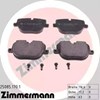 Задні колодки 250851701 ZIMMERMANN