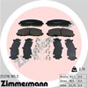 Колодки передні 253781852 ZIMMERMANN