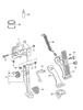 Педаль газу (акселератора) 2K5721503E VAG