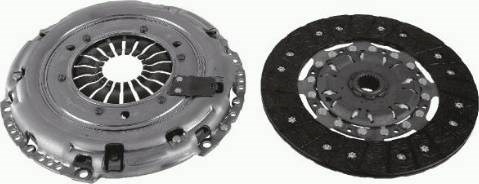Комплект зчеплення  3000950768 SACHS