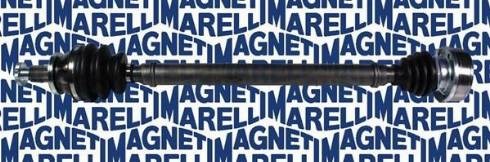 Magneti marelli  vw піввісь прав.753mm polo,skoda fabia,roomster 00- 302004190013